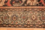 Border Antique Tribal Shabby Chic Malayer rug 48935 by Nazmiyal
