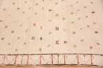 Border Tribal Antique flat Woven Caucasian Shahsavan Kilim rug 48933 by Nazmiyal