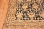 Corner Antique gallery size Tribal Persian Malayer rug 50662 by Nazmiyal