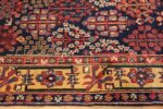 early antique tribal kurdish shrub design runner rug 48928 border Nazmiyal