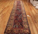 early antique tribal kurdish shrub design runner rug 48928 whole Nazmiyal