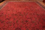 Field large square size Antique Irish Donegal rug 50452 by Nazmiyal