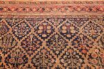 large 18th century rare antique kurdish shrub design rug 47430 top Nazmiyal