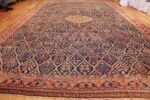 large 18th century rare antique kurdish shrub design rug 47430 whole Nazmiyal