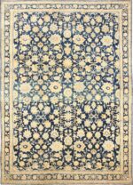Large Oversized Antique Kerman Persian Rug 48690 Nazmiyal