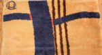 small antique french art deco rug by j.h.derche 48878 sign Nazmiyal