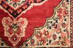 small mat size antique persian kerman floral rug 50688 design Nazmiyal