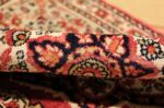 small mat size antique persian kerman floral rug 50688 pile Nazmiyal