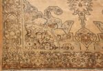 small tribal antique shabby chic persian malayer rug 50634 corner Nazmiyal