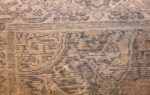 small tribal antique shabby chic persian malayer rug 50634 weave Nazmiyal