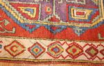 small tribal early antique turkish konya rug 48875 border Nazmiyal