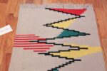 Small Vintage French Kilim Rug by Artist Antonin Kybal 48895 Top Design Nazmiyal