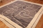 square size mid century pierre cardin vintage rug 48877 lightside Nazmiyal