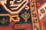 Tribal Antique Caucasian Lankoran Runner Rug 48929 Tiny Flower Nazmiyal