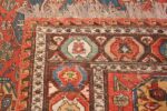 Tribal Antique Flat Woven Caucasian Soumak Rug 48054 Woven Knots Nazmiyal
