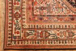tribal antique qashqai persian gallery size rug 48881 corner Nazmiyal