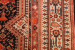 tribal antique qashqai persian gallery size rug 48881 design Nazmiyal