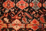 tribal antique qashqai persian gallery size rug 48881 flowers Nazmiyal