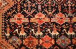 tribal antique qashqai persian gallery size rug 48881 riders Nazmiyal