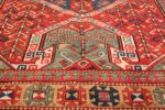 Tribal Gallery Size Runner Antique Caucasian Kazak Rug 48934 Lower Medallion Nazmiyal