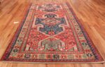 Tribal Gallery Size Runner Antique Caucasian Kazak Rug 48934 Whole Design Nazmiyal