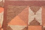 vintage flat woven scandinavian swedish kilim rug 48897 knots Nazmiyal