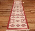 vintage flat woven scandinavian swedish kilim runner rug 48898 whole Nazmiyal