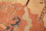 Weave detail Antique Small Animal Scene Mazlatapan Indian rug 48432 by Nazmiyal Weave detail Antique Small Animal Scene Mazlatapan Indian rug 48432 by Nazmiyal