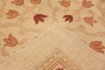 Weave Large cream background Antique Inian Amritsar 50658 by Nazmiyal