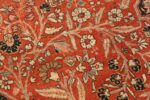Background Antique Persian Tabriz Central medallion rug 50663 by Nazmiyal