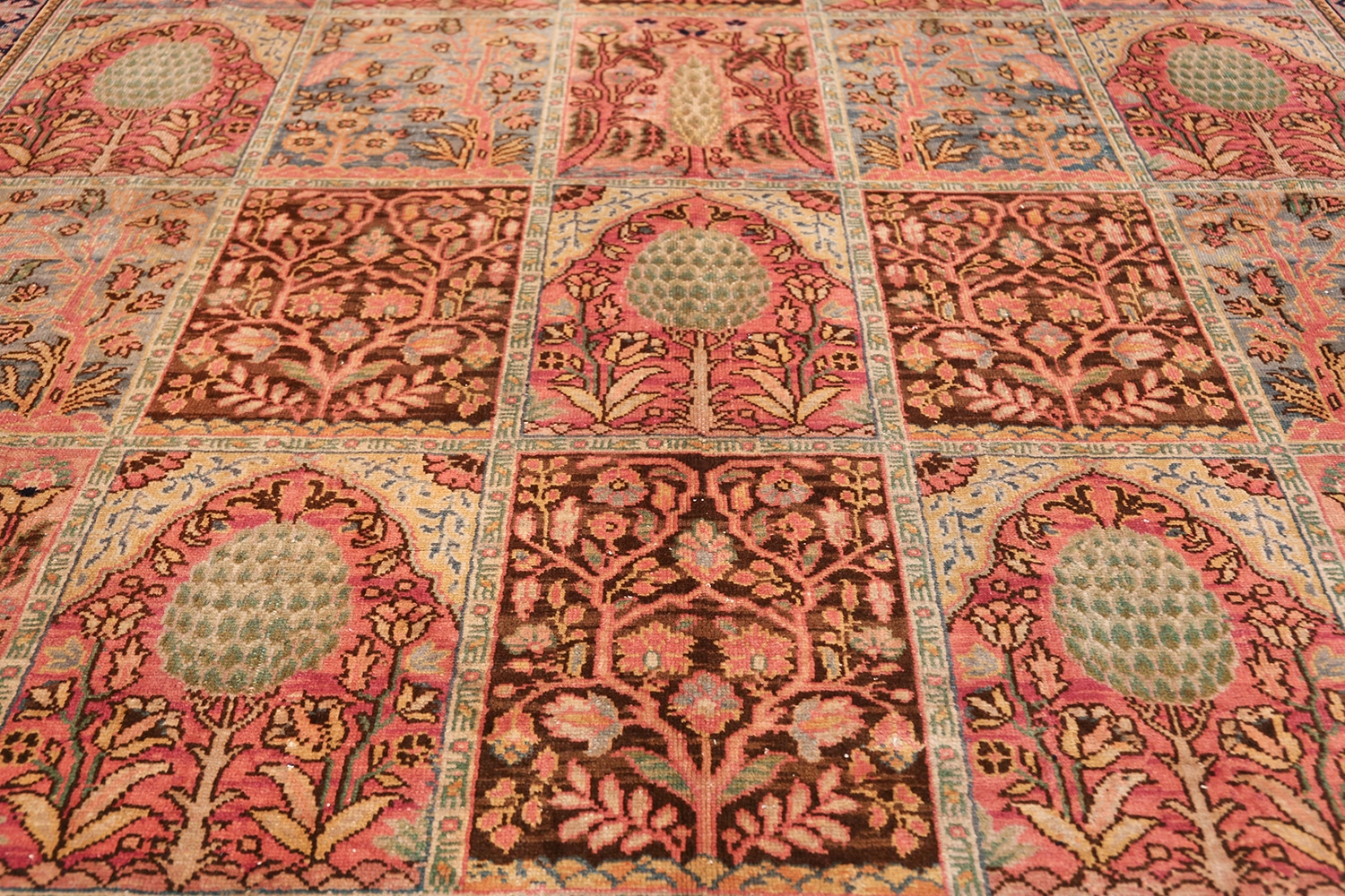Round Israeli Rugs Beautiful Room Size Antique Israeli Bezalel Rug 48947 by Nazmiyal