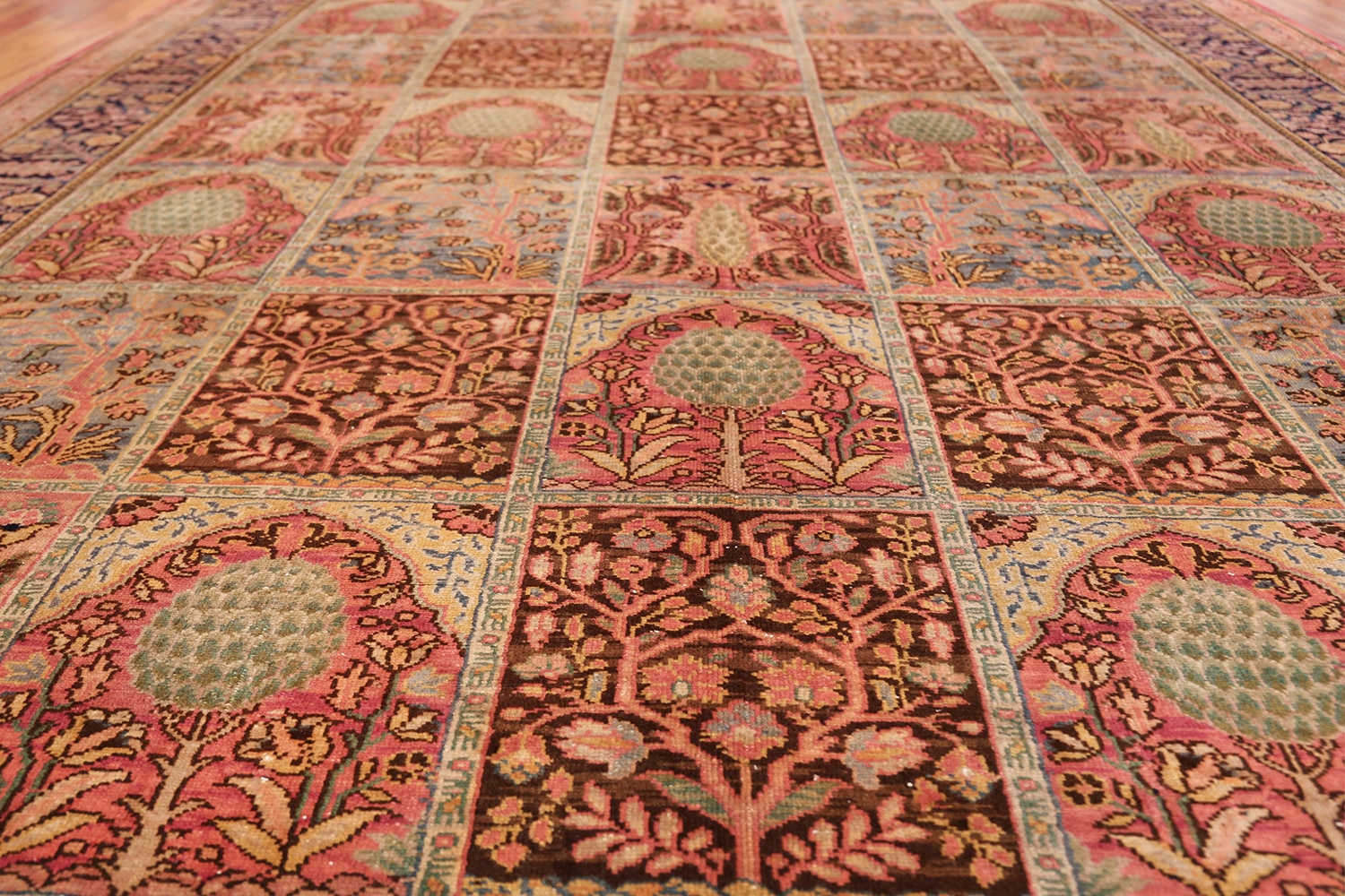 Round Israeli Rugs Beautiful Room Size Antique Israeli Bezalel Rug 48947 by Nazmiyal