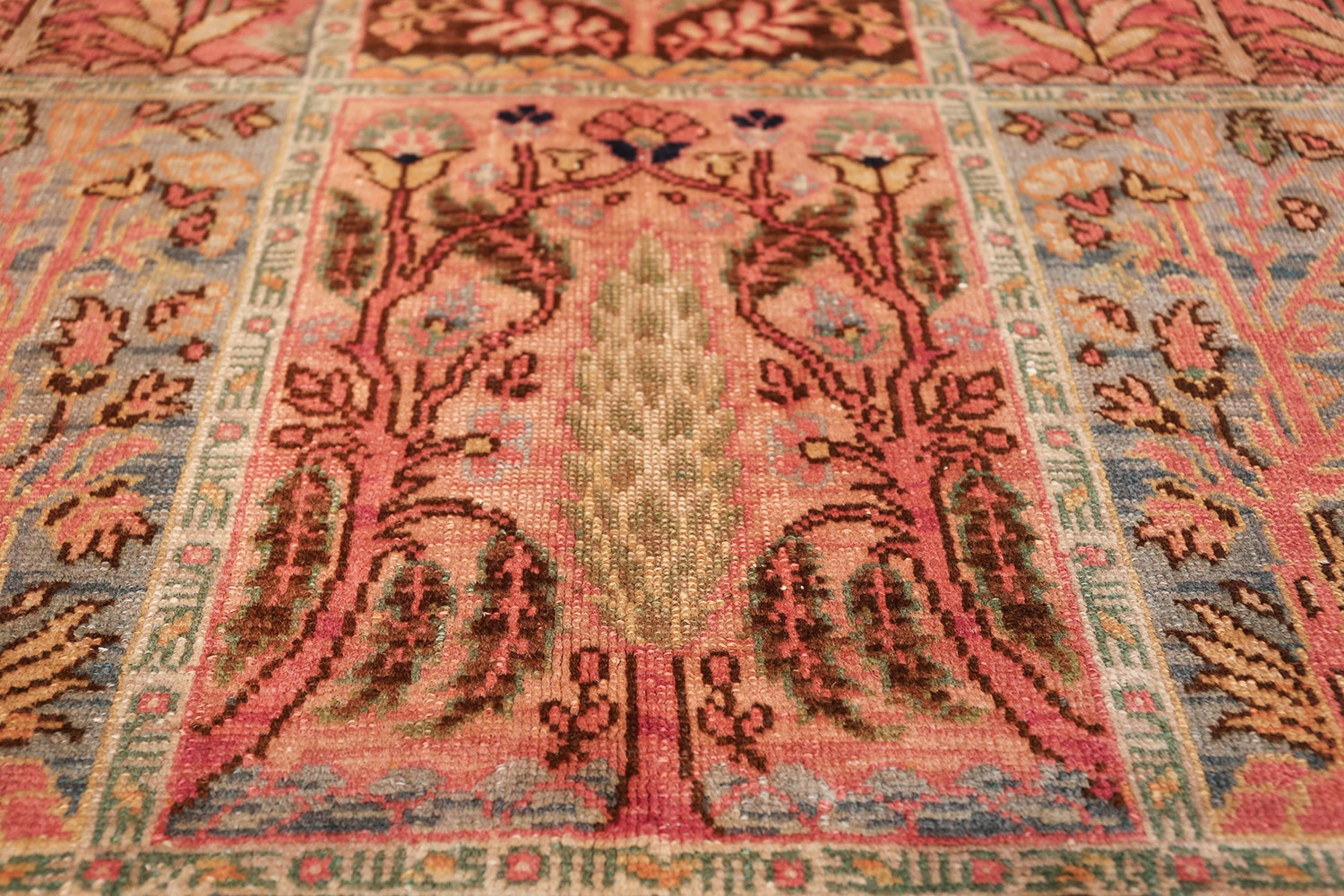 Round Israeli Rugs Beautiful Room Size Antique Israeli Bezalel Rug 48947 by Nazmiyal