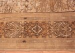 Border Decorative Antique Persian Bibkabad Shabby chic rug 50680 by Nazmiyal