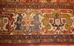 Border Oversized Antique Persian Sultanabad rug 47700 by Nazmiyal