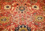 Close-up Oversized Antique Persian Sultanabad rug 47700 by Nazmiyal