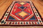 colorful shabby chic vintage persian gabbeh rug 48968 whole Nazmiyal
