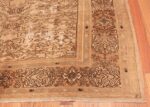 Corner Decorative Antique Persian Bibkabad Shabby chic rug 50680 by Nazmiyal
