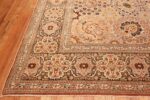Corner Fine room size Antique Persian Tabriz Haji Jalili rug 50696 by Nazmiyal