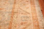 decorative antique turkish oushak rug 48941 border Nazmiyal