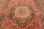 Field Antique Persian Tabriz Central medallion rug 50663 by Nazmiyal
