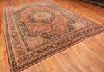 Full Antique Persian Tabriz Central medallion rug 50663 by Nazmiyal