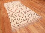 Full Vintage Beni Ourain Moroccan Berber rug 48954 by Nazmiyal