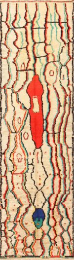 Gallery Size Vintage Berber Moroccan Rug 48948 Large Image
