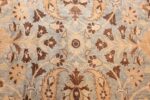 large light blue background antique persian khorassan rug 48776 design Nazmiyal