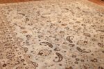 large light blue background antique persian khorassan rug 48776 whole Nazmiyal
