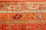 large luxurious antique turkish angora oushak rug 48923 border Nazmiyal