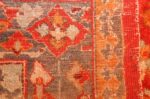 large luxurious antique turkish angora oushak rug 48923 weave Nazmiyal