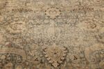 large oversized antique light blue persian khorassan rug 50707 field Nazmiyal