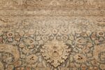large oversized antique light blue persian khorassan rug 50707 white Nazmiyal